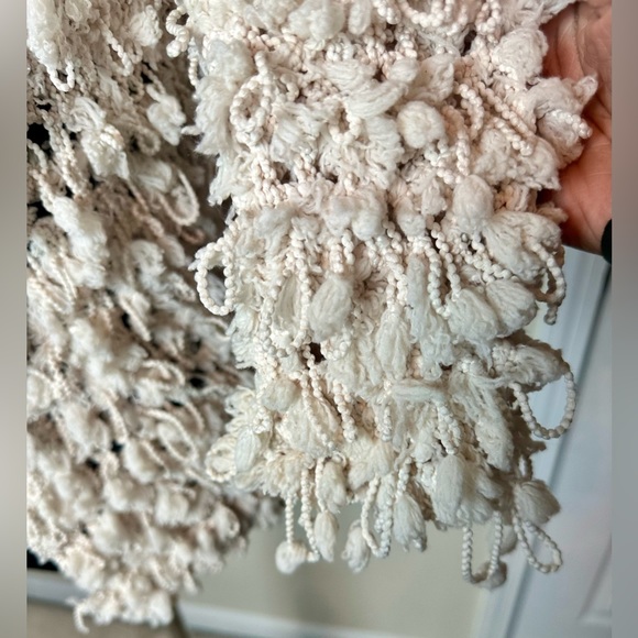 M/L Molly Green Cream Shaggy Cardigan - Picture 6 of 9